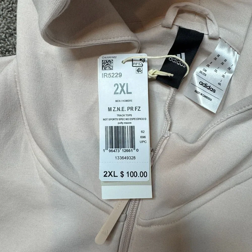 adidas Z.N.E. Premium Full-Zip Hooded Track  Size 2XL Jacket‎ $100